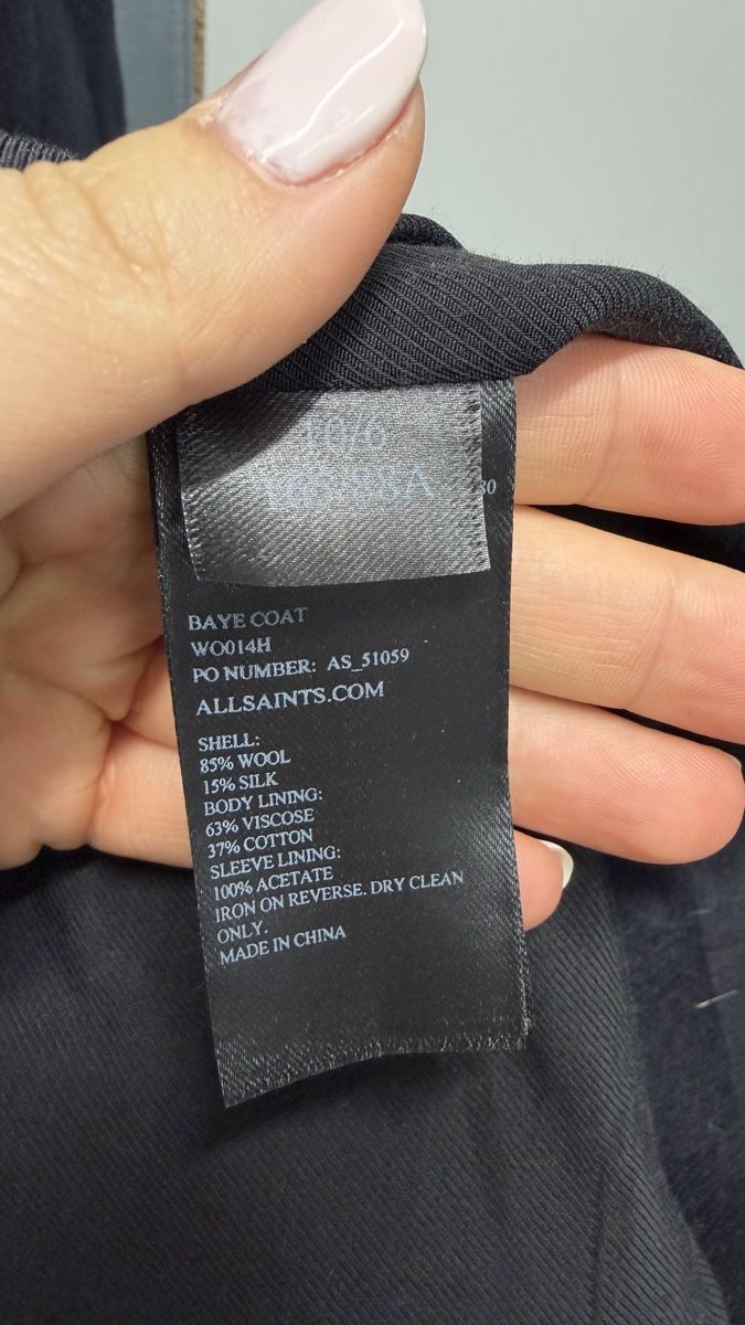 Allsaints Mäntel: All Saints Wool Coat – Neu (gemäss Beschreibung) aus Zug von SpringCleaning99 5
