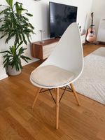 3 Stühle im Skandi Style - modern weiss Holz