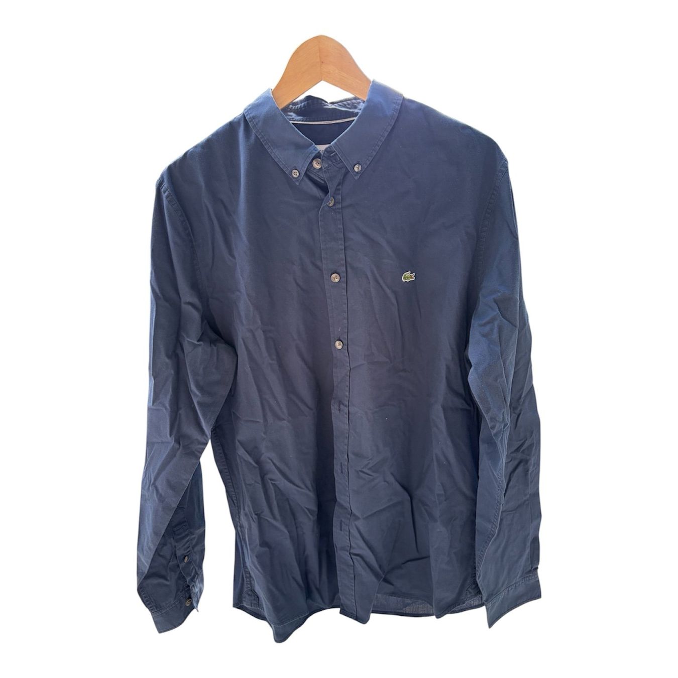 Lacoste Camicie: Chemise LACOSTE bleu – Usato da Genève venduto da kevinjaquemet