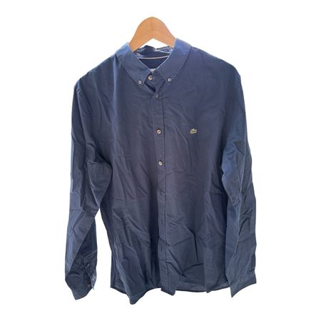 Chemise LACOSTE bleu