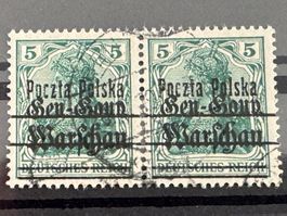 Deutsches Reich, Überdruck Poczta Polska