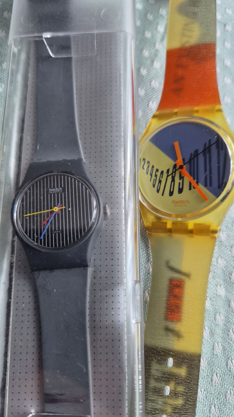 Swatch Uhren: 3 Swatch Vintage Uhren  – Gebraucht aus Kölliken von Upcycling-by-Mc-TAM 1