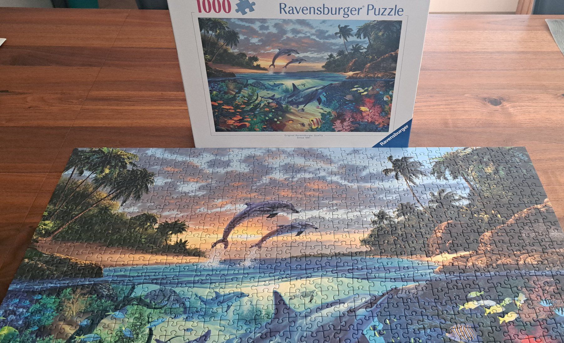 Puzzles: Zwei Puzzles 1000 Teile – D'occasion à Arbon par Hiddl 2