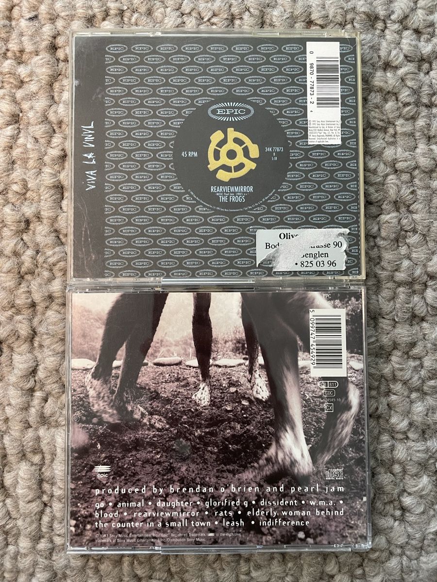 CDs: 2x Pearl Jam – Neuf (Voir description) à Reinach AG par trigger7811 1