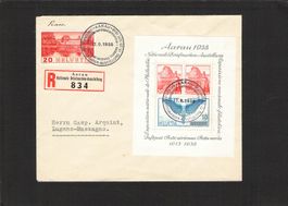 FDC Natonale Briefmarken-Ausstellung 17.9.1938