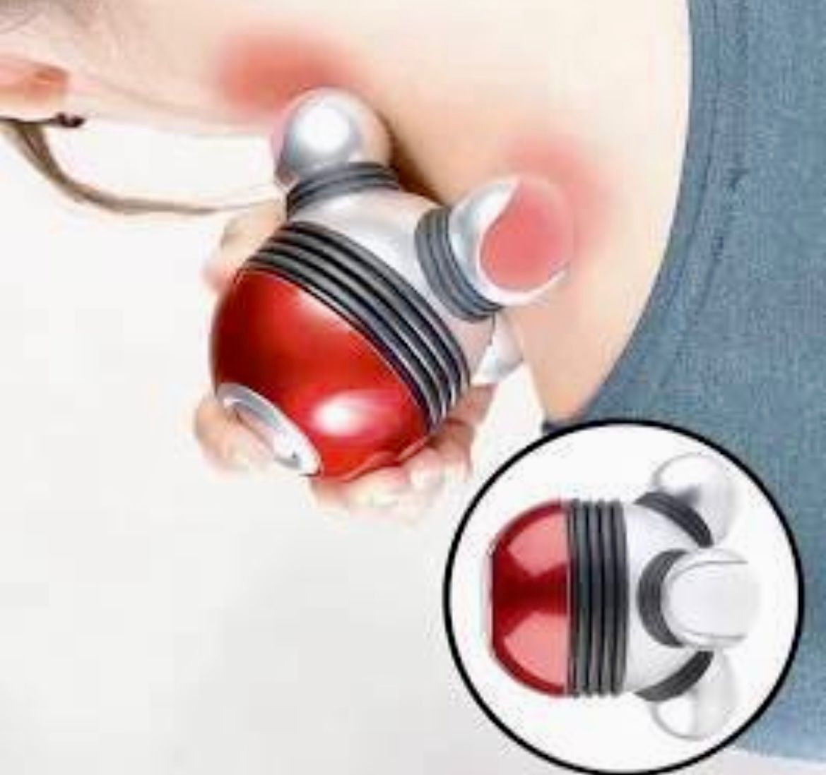 Massagegeräte: Mini Massageroller mit Vibrationsmassage Massagegerät – Gebraucht aus Klingnau von Quasimondo 2