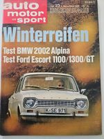 AMS 23/68 Alpina 2002 Escort 1300 GT AMI 6 Break Fiat 125 xx
