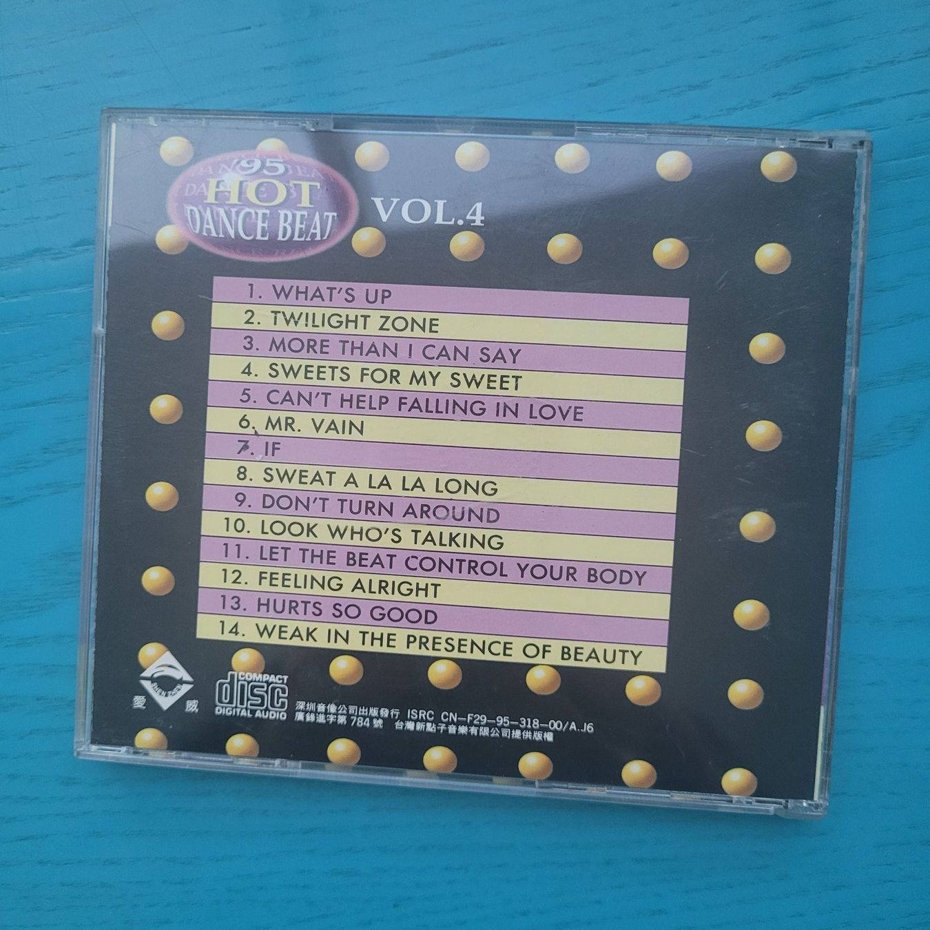 CDs: '95 Hot Dance Beat Vol.4 – Gebraucht aus SCHÜBELBACH von CoKaHa 1