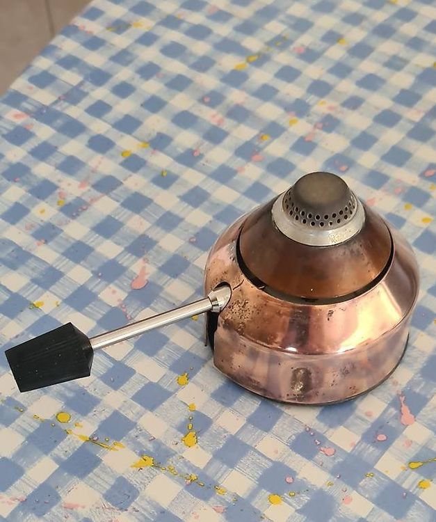 Compra Kisag - Quemador de gas de seguridad 8431 - 1,1 kW - Potente quemador de fondue de acero inoxidable negro en