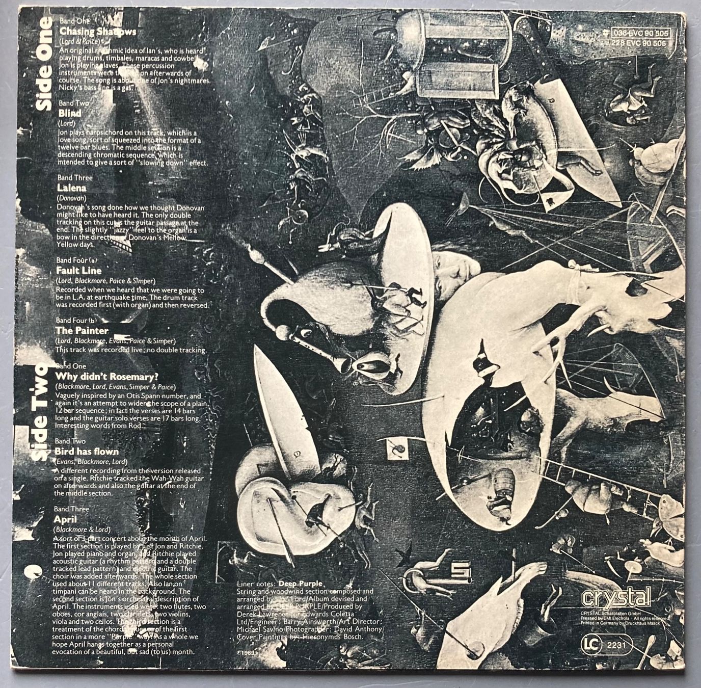 Dischi in vinile: DEEP PURPLE - DEEP PURPLE – Usato da Poliez-Pittet venduto da Newtown-Records 1