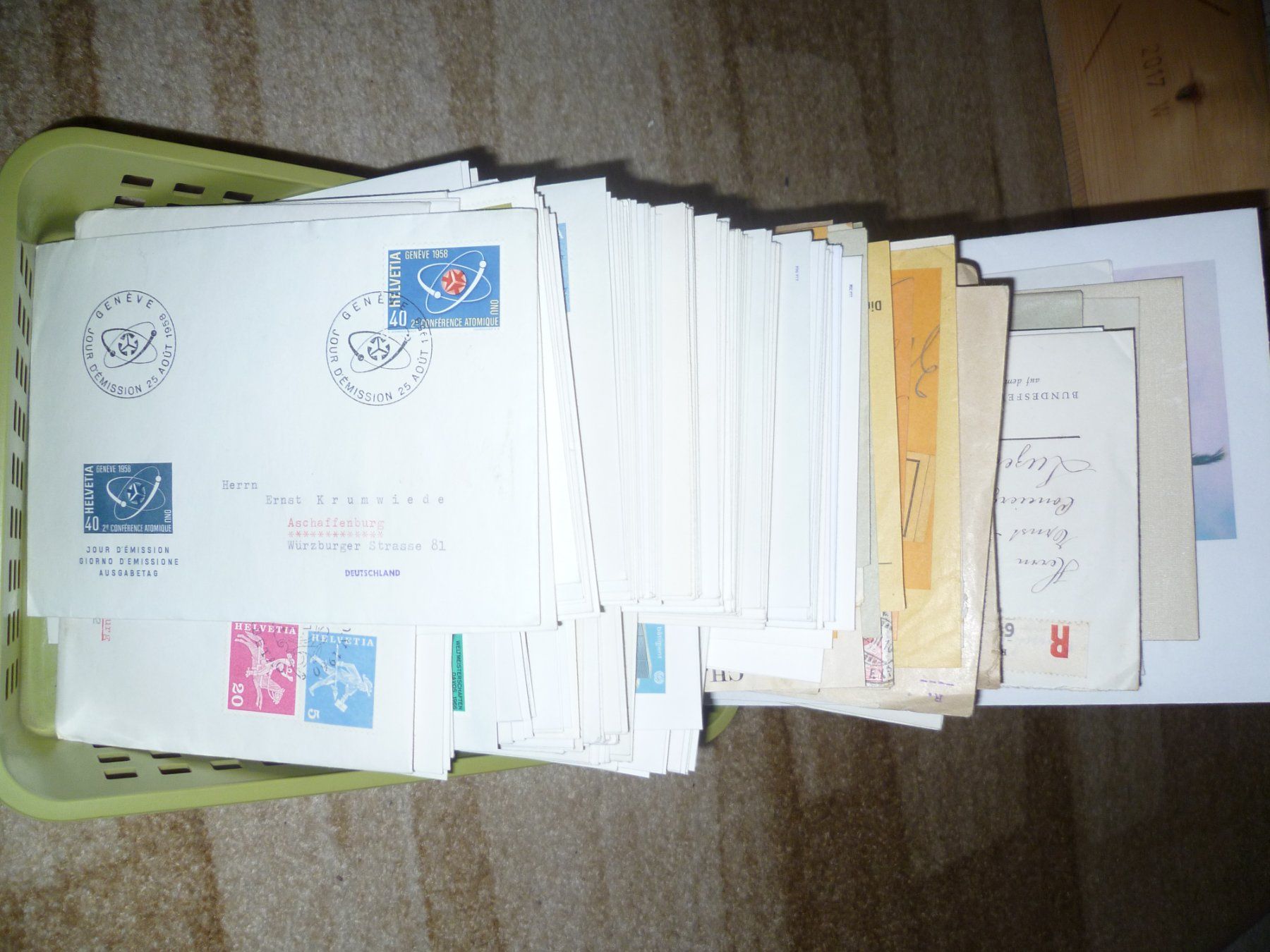Tous les timbres: suisse – D'occasion à Corcelles-Payerne par mao06 5