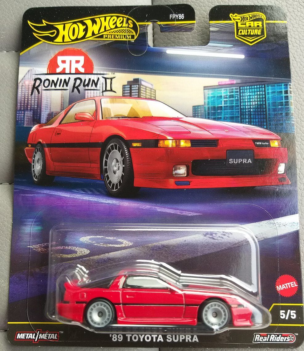Hot Wheels Premium Ronin Run II '89 Toyota Supra (Neu und ...