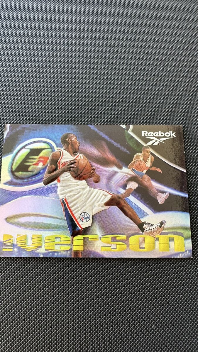 Nba Carte collezionabili: Allen Iverson Reebok Basketball Silver  – Usato da Affoltern am Albis venduto da mr_choppa