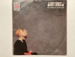 Eurythmics Single - Here Cokes Rain Again / Paint A Rumour