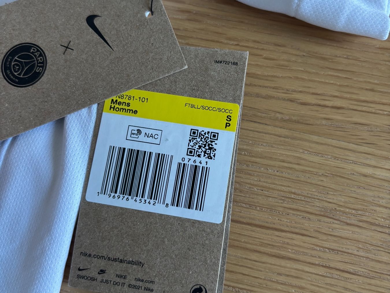 Nike Leibchen & Hosen: Paris Saint-Germain Trikot – Gebraucht aus Baldingen von IQR 3