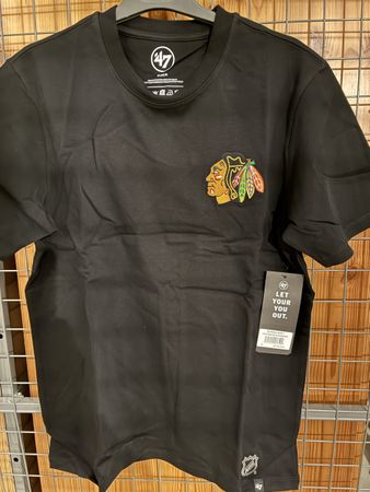 T-Shirt 47 Brand Chicago Blackhawks Herren Grösse M Neu