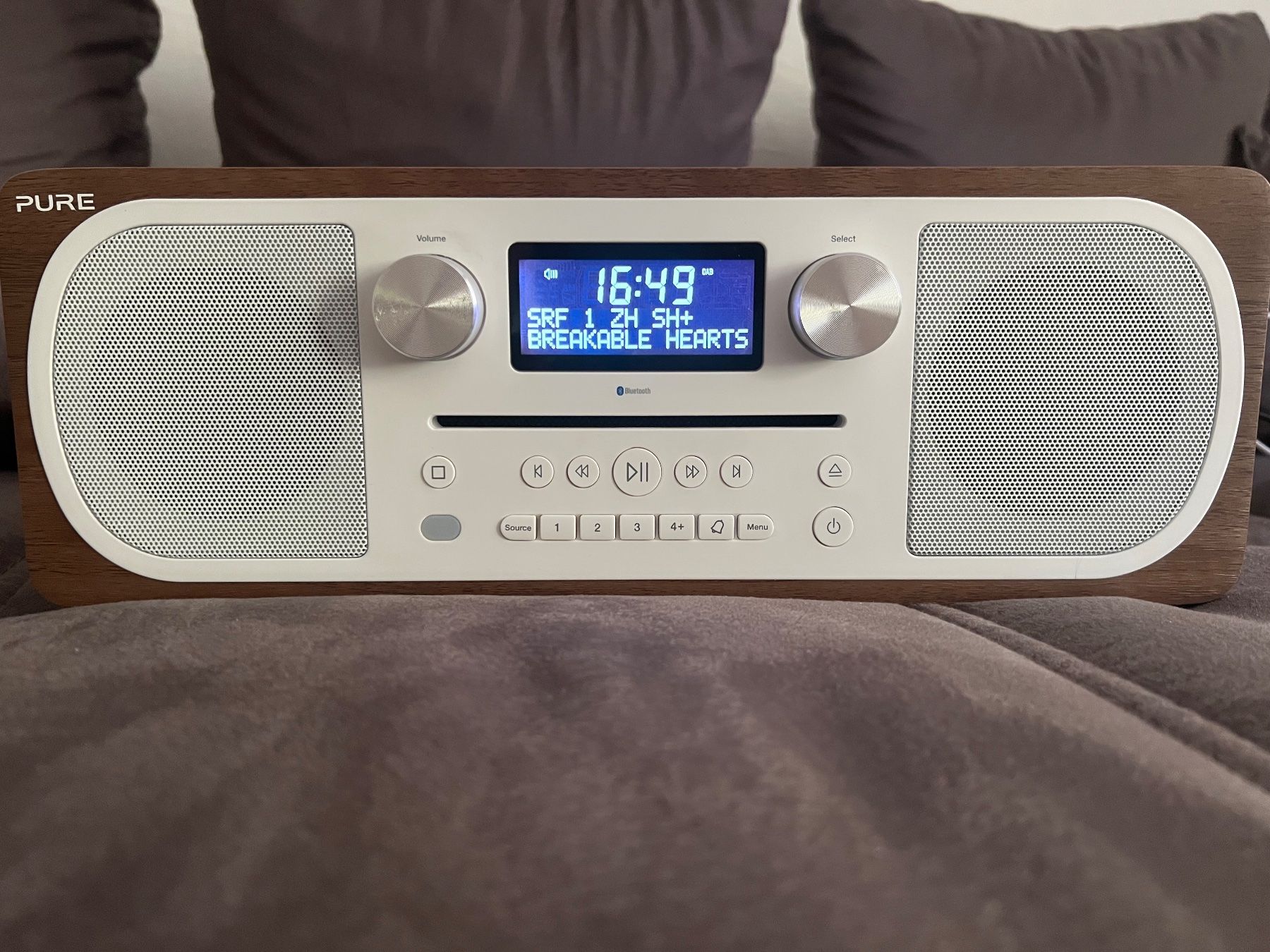 Radio: PURE DAB+ Radio Bluetooth Walnut Wood Good Condition – Usato da Gossau ZH venduto da iulian7