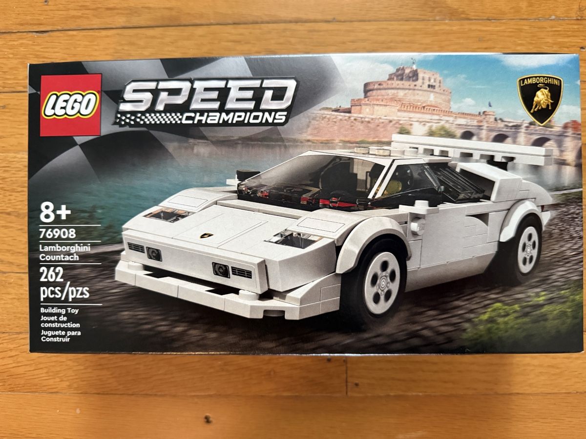 Lego Kit di costruzioni: Lego 76908 Lamborghini Countach – Nuovo e nell'imballaggio originale da Zürich venduto da WField