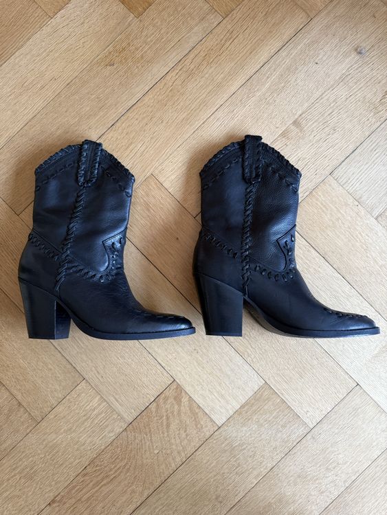 Mango Scarpe da donna: Lederstiefel Gr. 40 – Nuovo (secondo la descrizione) da Basel venduto da pet_y7pt 7