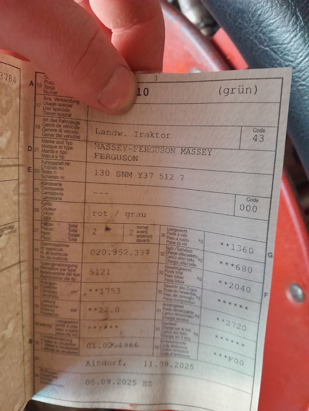 Tutte le macchine: Massey Ferguson 130 – Usato da Studen SZ venduto da Mostelbock02 3