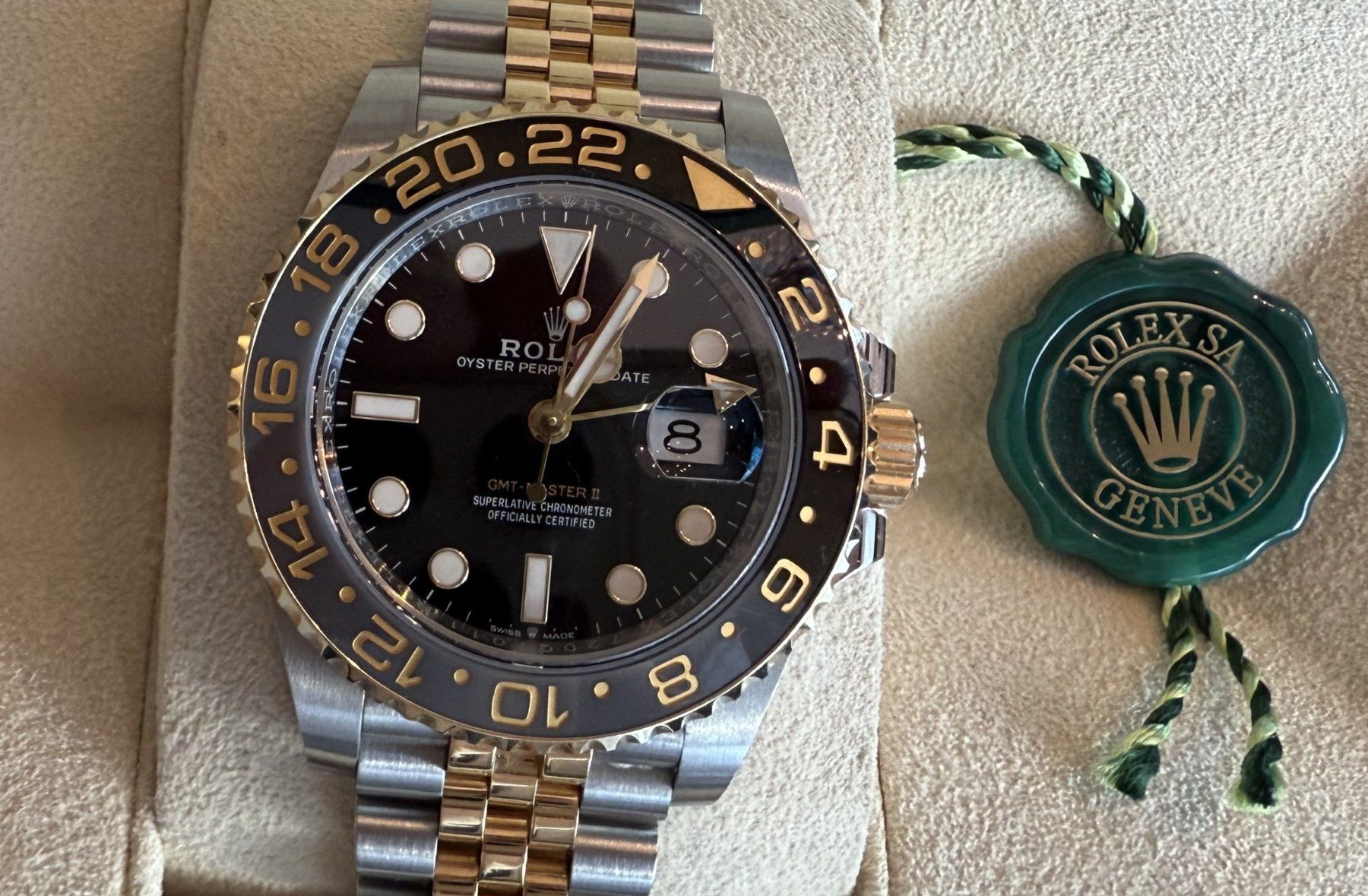 Rolex GMT Master 2 II 2023 Rolesor Bicolor (Gebraucht) in Buttikon SZ ...