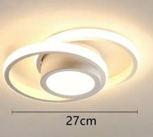 Plafonnier moderne à LEDs pour chambre salon couloir ect....