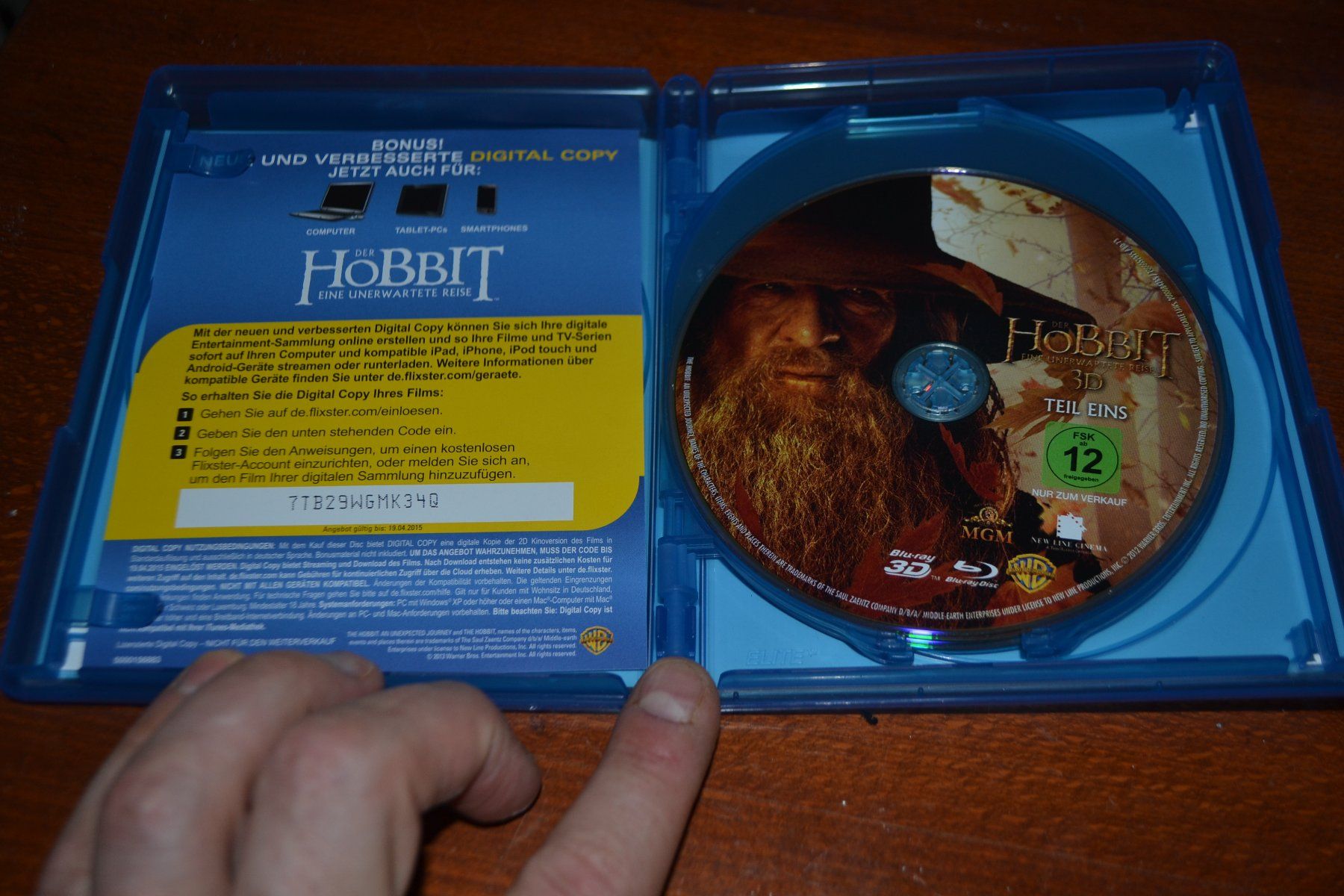Tutti i DVDs: Der Hobbit eine unerwartete Reise 3D – Usato da Laupen ZH venduto da chefdom 1