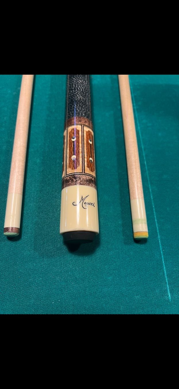 Tavoli da biliardo: 1990s Meucci old school cue . 2 shafts without case – Usato da Kloten venduto da dan_ps9b 4