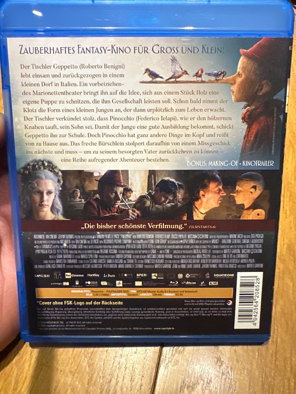Tutti i DVDs: Pinocchio Blu Ray – Usato da Benken ZH venduto da Audi-erich 1