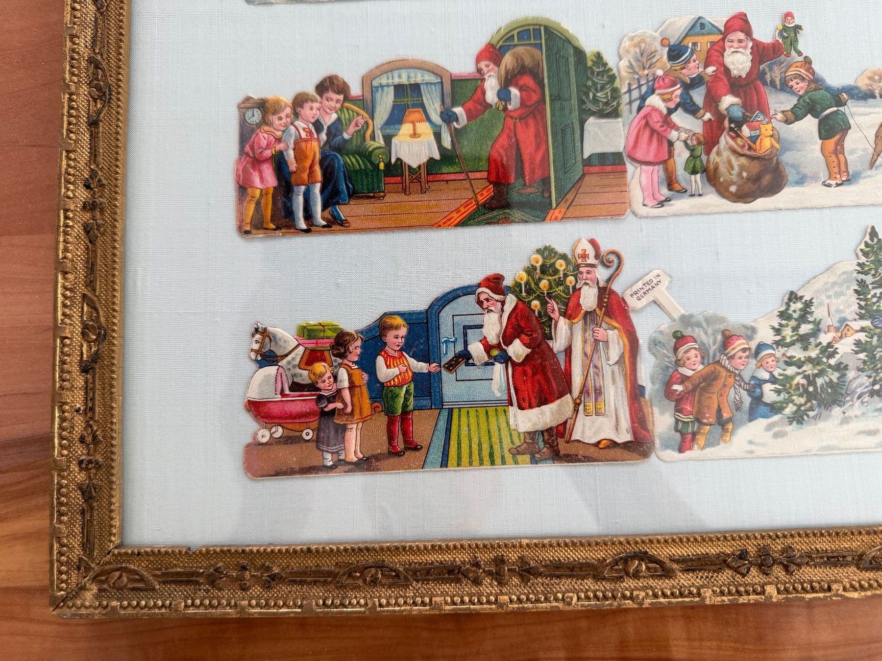 Poster & Bilder: Altes Bild mit Weihnachtsmotiven – Gebraucht aus Frauenfeld von suiza55 1