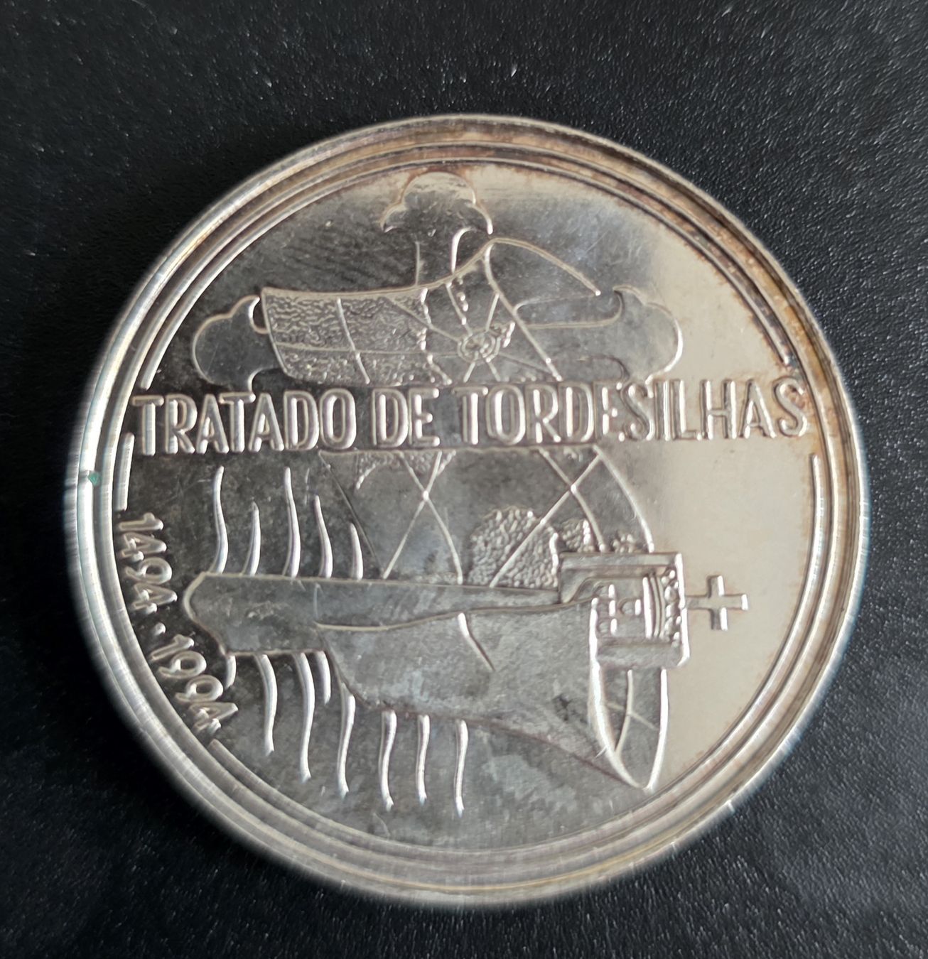 Alle Münzen: 1000 escudos argent 1994 Tordesilles – Gebraucht aus Genève von bbastos 1