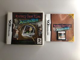 Mystery Case Files MillionHeir - Nintendo DS