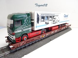Märklin H0 4741 Hupac-Zwischen-Wagen mit LKW 76.