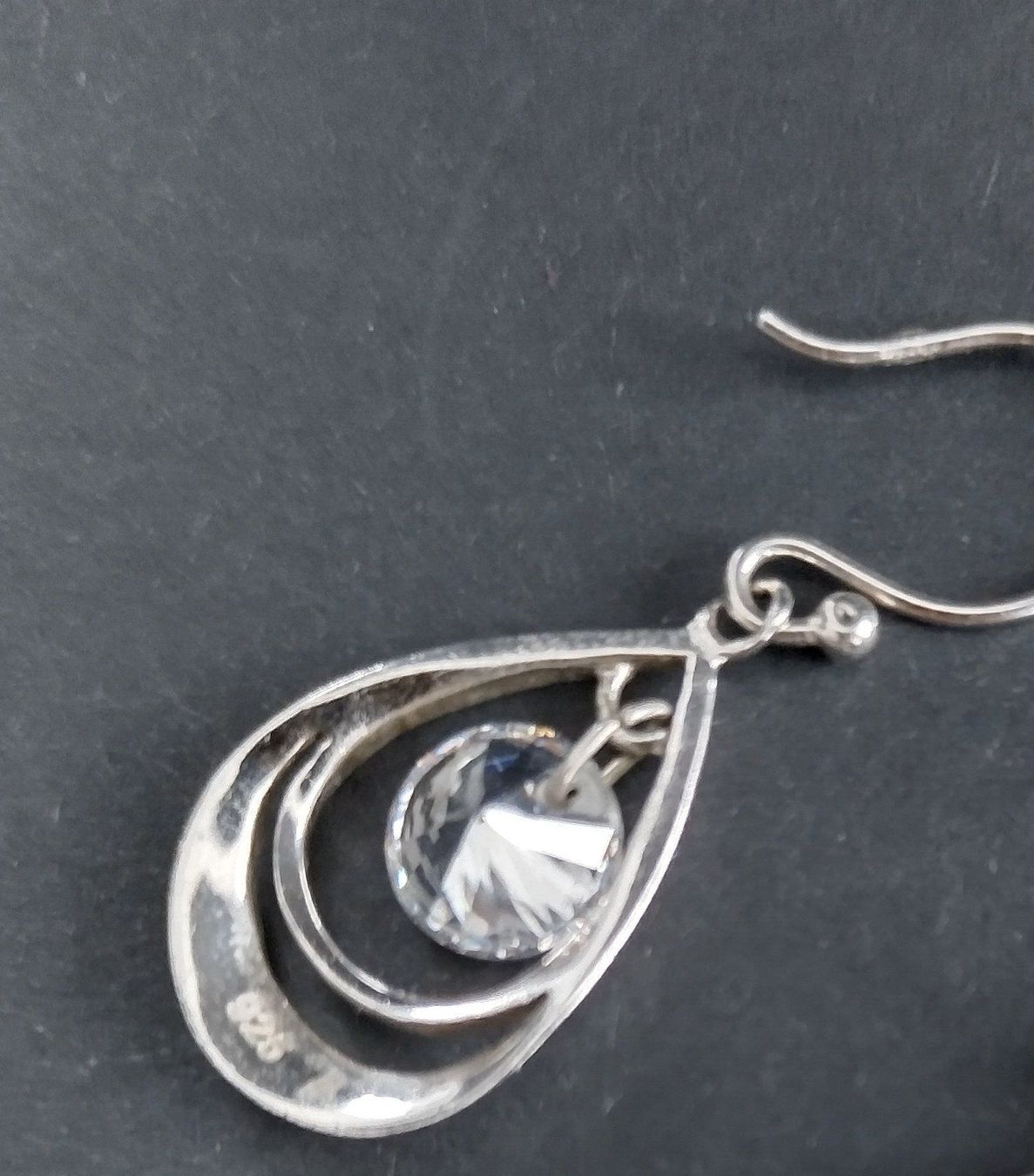 Orecchini pendenti & Orecchini a lobo: GLITZER OHRRINGE SILBER 925 – Usato da Romanshorn venduto da BoutiqueA 3