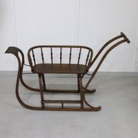 Antiker Stosschlitten