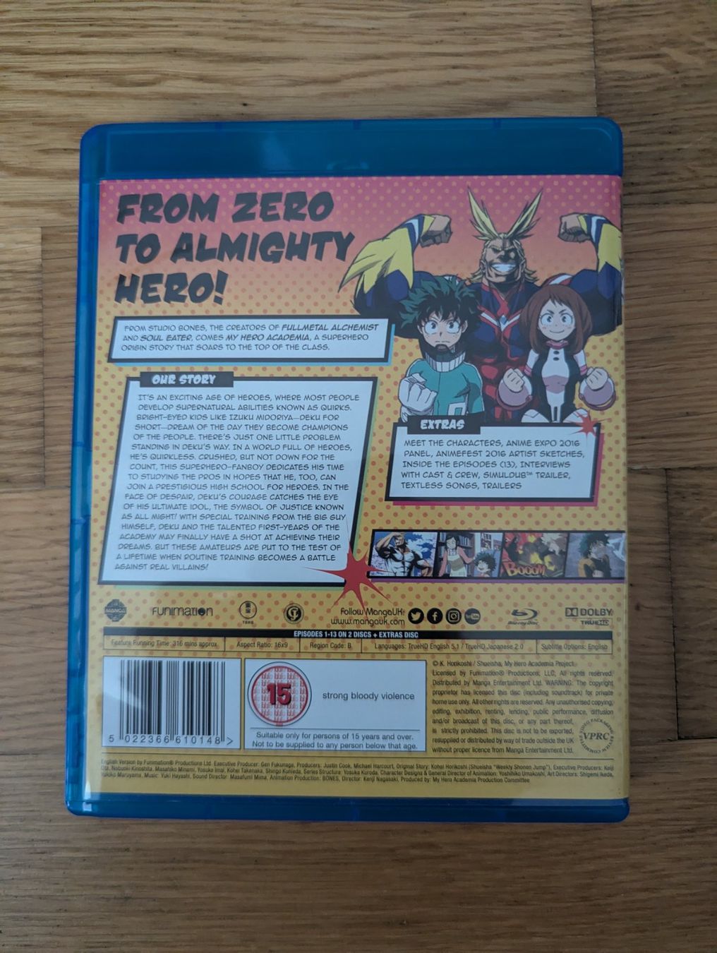 Tutti i DVDs: My Hero Academa - Staffel 1 – Nuovo (secondo la descrizione) da Wohlen AG venduto da IronPanther 2