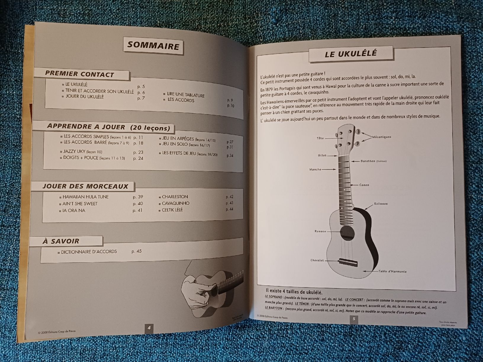 Libri: Méthode d'apprentissage pour Ukulélé + CD - Neuf – Nuovo e nell'imballaggio originale da Begnins venduto da Drastic-Sound 2