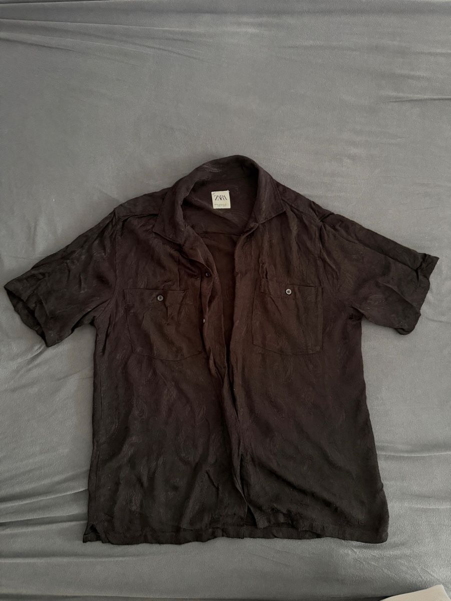 Zara Camicie: Zara Hemd Schwarz Gr. M – Usato da Lupfig venduto da Abi_m07