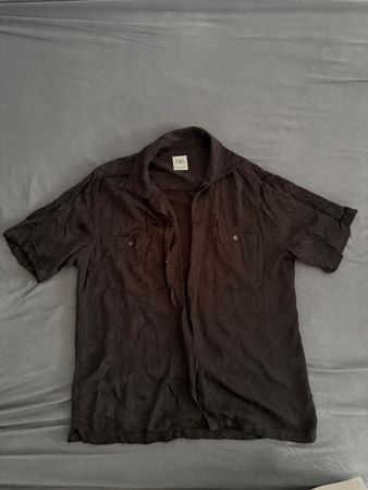 Zara Hemd Schwarz Gr. M