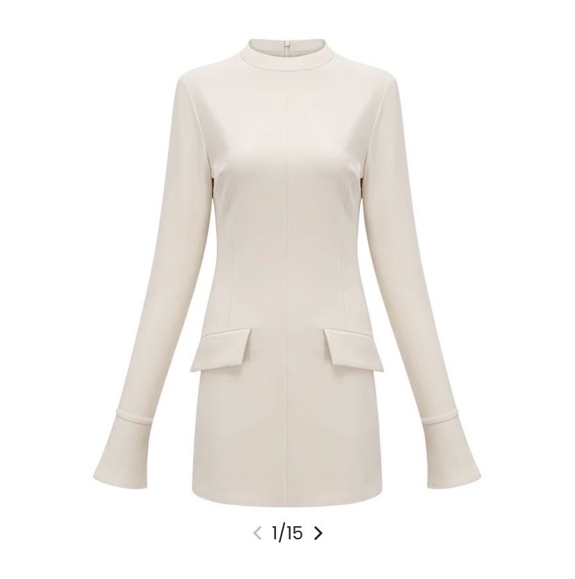 Vestiti: Langarm Kleid beige S Neu – Nuovo e nell'imballaggio originale da Köniz venduto da dia_rs6m