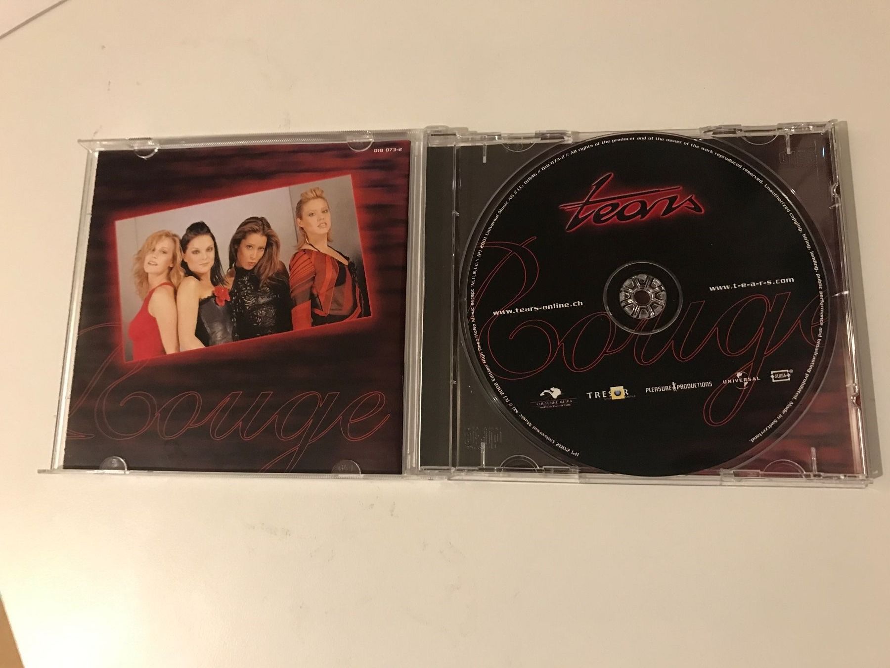 CDs: CD- Tears- En Rouge – D'occasion à Guntershausen par Gloominati 2
