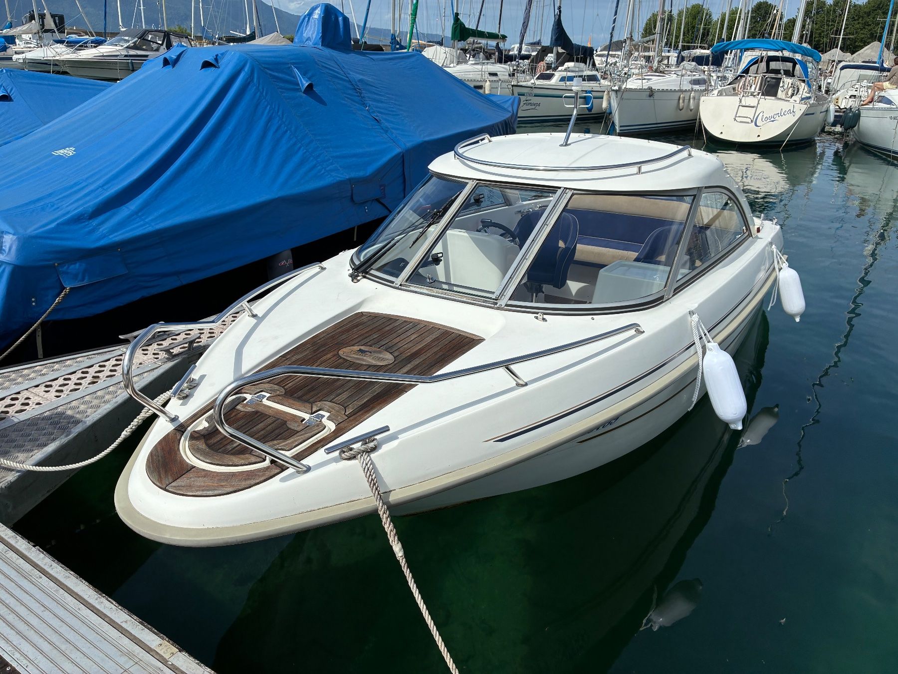 Barche: Location saisonnière Lac Léman/Vevey Saisonmiete Genfersee – Usato da Wangen b. Olten venduto da Raleigh