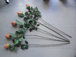 1 Strauss künstliche Rosen 5Stück Länge 80cm