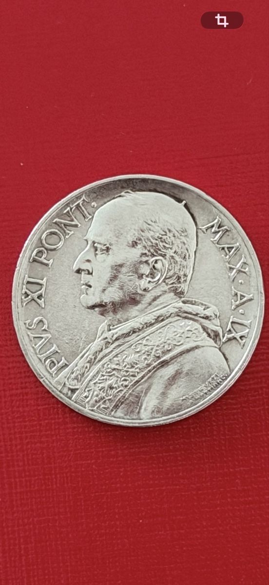 Tutti le monete: Vatican Pape Pio XI -  1930 – Usato da Petit-Lancy venduto da Solcarm