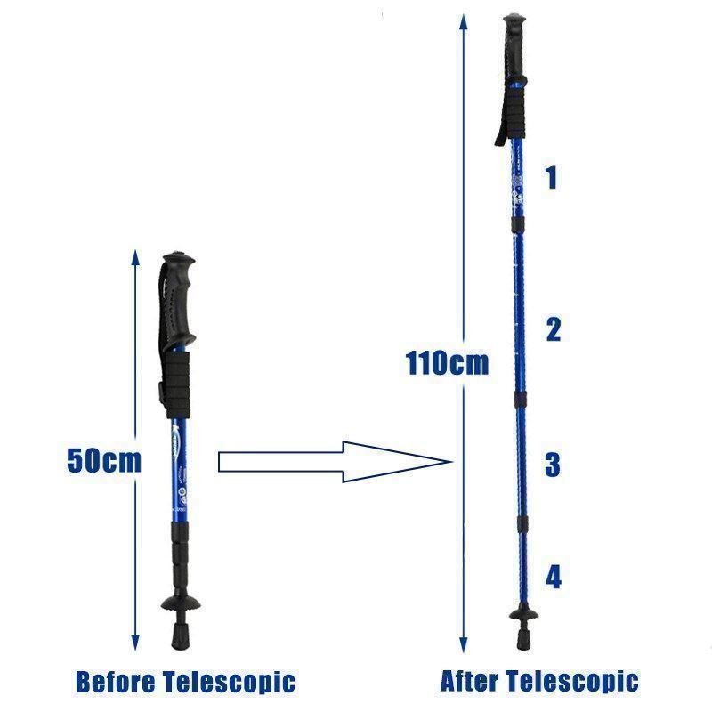 Bastoncini da trekking: 2x Wanderstöcke Ultra leicht – Nuovo (secondo la descrizione) da Wittenbach venduto da ChinaSeidenstrasse 7
