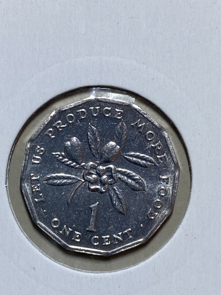 Tutti le monete: Jamaïque - 1 centime - 1990 – Usato da Payerne venduto da Mike1682 1