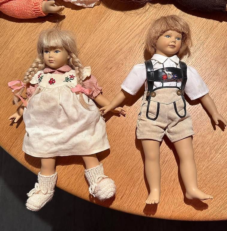 Heidi ott Bambole: Heidi Ott Puppen Junge und Mädchen – Usato da Belp venduto da Thom2021