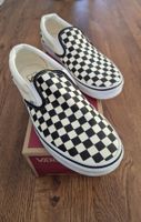 Vans Slip-On Karo schwarz weiss Grösse 46