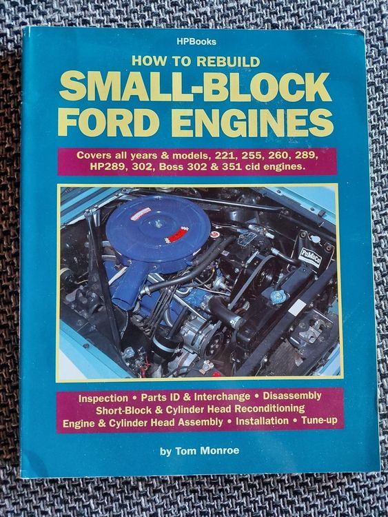 Livre "how to rebuild smallblock Ford engine" Kaufen auf Ricardo