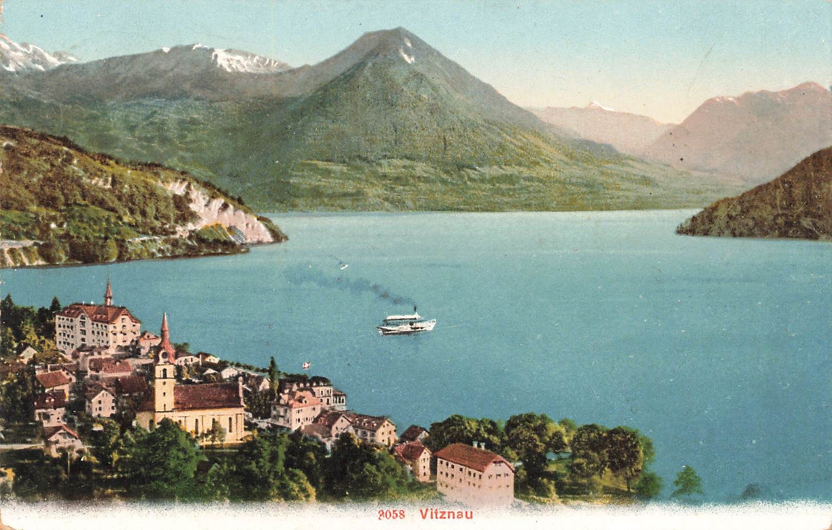 Cartoline postali: Vitznau – Usato da Biasca venduto da Blenio71